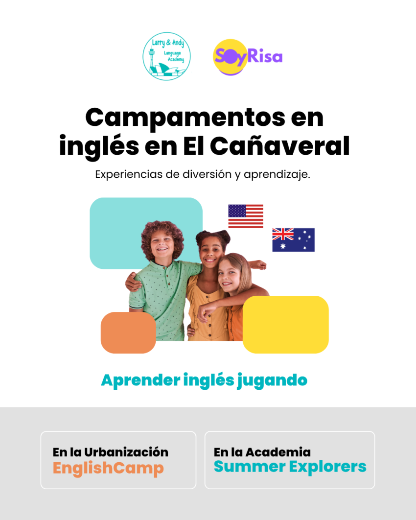 Campamento urbano de ingl&eacute;s en urbanizaciones